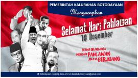 Selamat Hari Pahlawan, 10 November